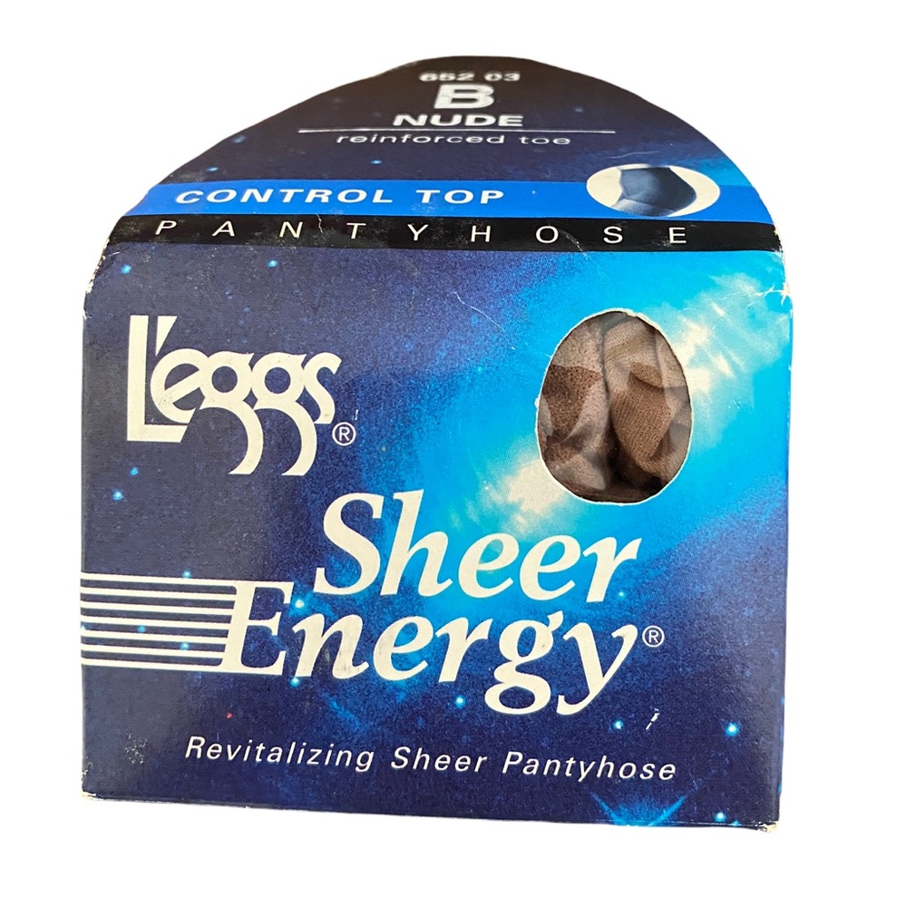 Vintage Pantyhose L’eggs Control Top Nude B